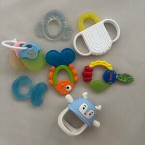 Bundle of 7 Teethers: Frida, Smiley Mia, and More!